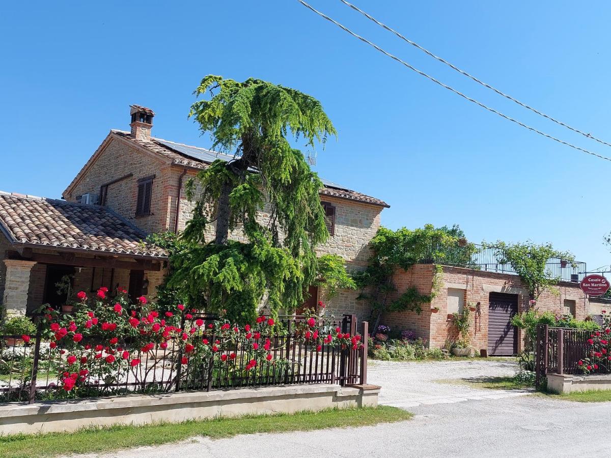Casale San Martino Agriturismo Bio Sant'Angelo in Pontano Eksteriør bilde
