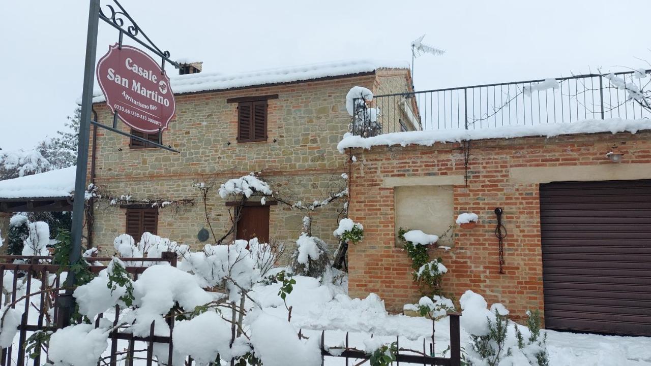 Casale San Martino Agriturismo Bio Sant'Angelo in Pontano Eksteriør bilde