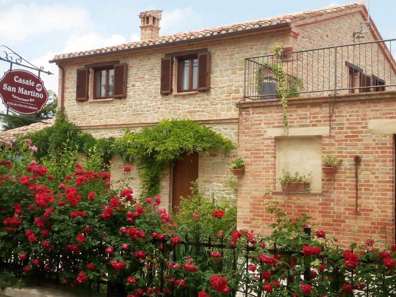 Casale San Martino Agriturismo Bio Sant'Angelo in Pontano Eksteriør bilde